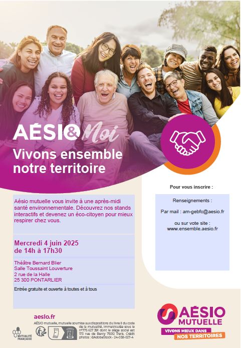 affiche après-midi santé environnementale AESIO 